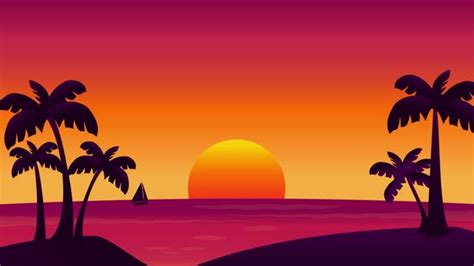 Total 88 Imagen Cartoon Sunset Background Thcshoanghoatham Vn