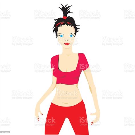 girl portrait stock illustration download image now adult adults only blue eyes istock