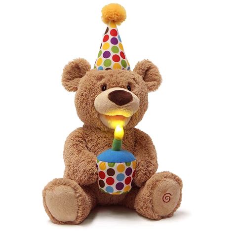 Mua Gund Happy Birthday Teddy Bear Bear Animated Plush Toy Glow In The