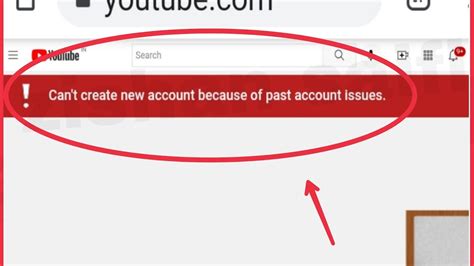 Youtube Channel Can T Create New Account Because Of Past Account Issue