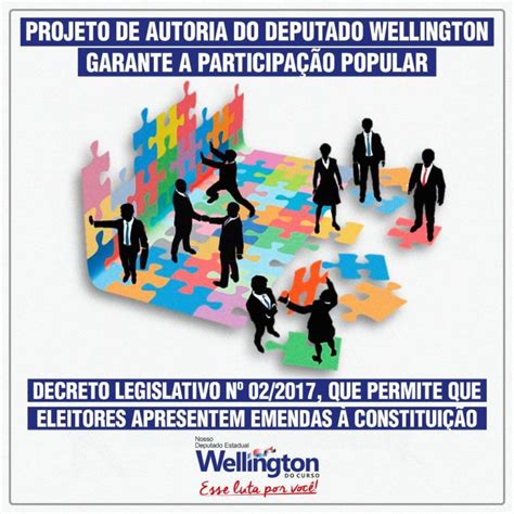 Deputado Wellington Apresenta Projeto Para Garantir A Participação Popular Luís Cardoso