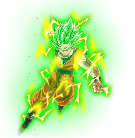 Goku Ssj God Green Aura By Gokuxdxdxdz On Deviantart