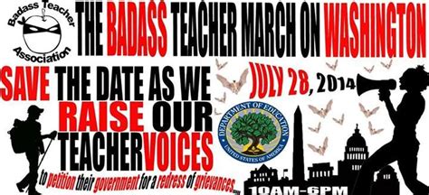 Teacher March In Washington July 2014 Join Us Teacher Association