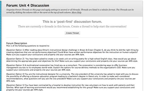 If you'd like, you might include information about what you're looking forward. Instructional Media and Technology: 2014 Award-Winning Blackboard Exemplary Course Tour