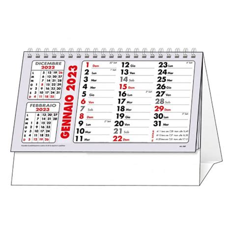Calendario Da Tavolo Personalizzato C Stampacalendari It