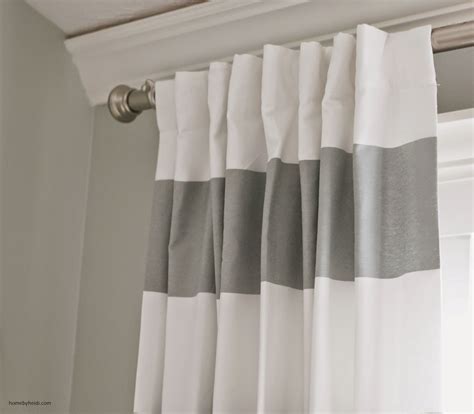 Diy How To Make Your Curtains Hang Perfectly Home By Heidi