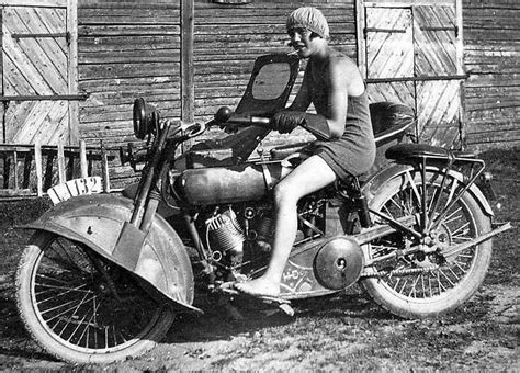 1920s Harley Davidson Women Who Ride Vintage