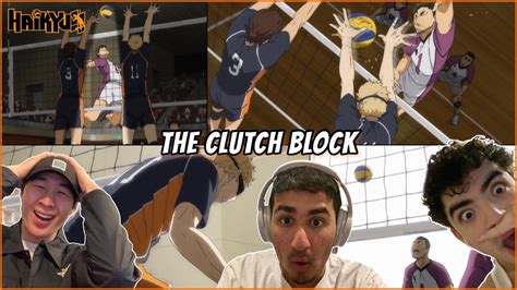 The Clutch Block Haikyuu Season 3 Episode 4 Reaction Youtube