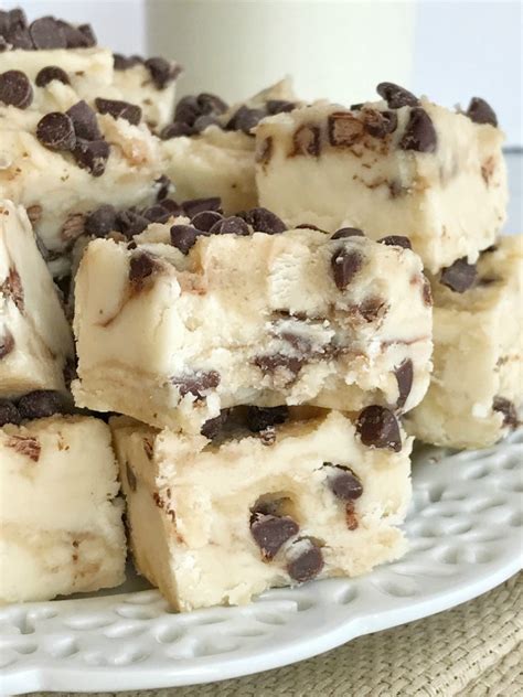 Great for a cold winter day!submitted by: Chocolate Chip Cookie Dough Fudge - Together as Family