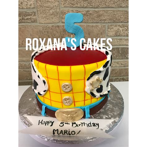 Baking With Roxanas Cakes Toy Story Themed Birthday Cake