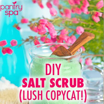 Because of the salt it removes twice as much dead skin because it cant dissolve as easily. DIY Lush Ocean Salt Scrub Homemade Recipe (Lush Copycat!)