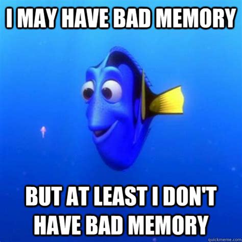 I May Have Bad Memory But At Least I Dont Have Bad Memory Dory