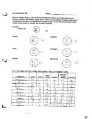 Atomic structure worksheets with answers. Answers - Criss-cross method - "RITING FORMULAS Nome(caiss-cnoss METHOD Write the formulas of ...