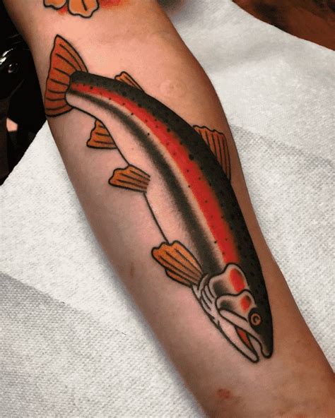 Salmon Fish Tattoo Design Images Salmon Fish Ink Design Ideas