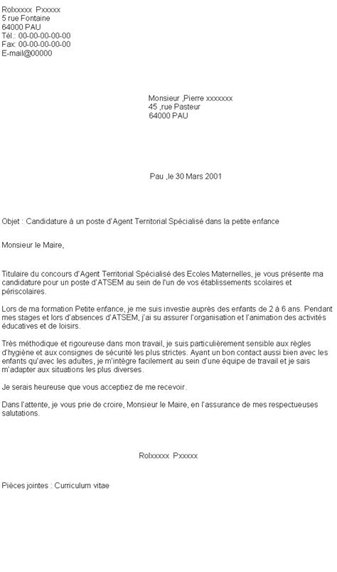 Lettre de motivation candidature interne fonction publique  laboitecv.fr