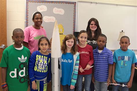 In March Highland Welcomed The Mississippi State Space Cowboys Rocket