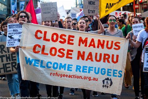 Refugees Four Years Of Lies Abuses And Sparks Of Resistance Green Left