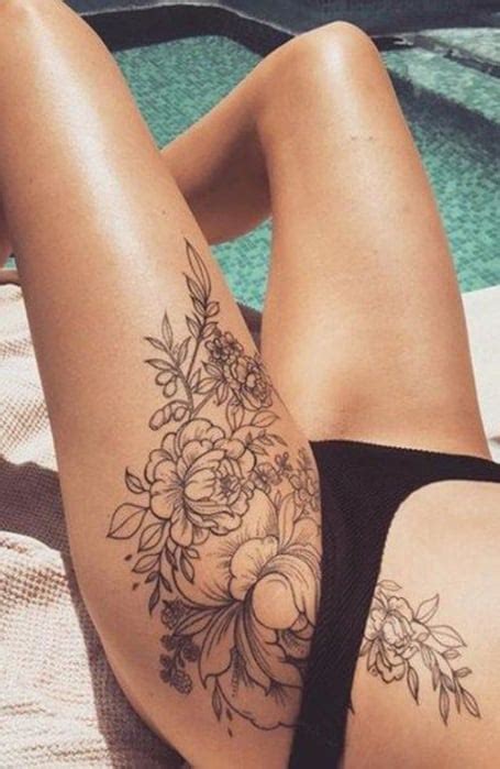 Sexy Thigh Tattoos For Women In The Trend Spotter