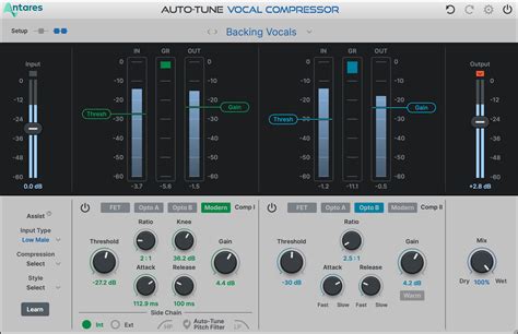 Auto Tune Vocal Compressor By Antares Audio Technologies Compressor