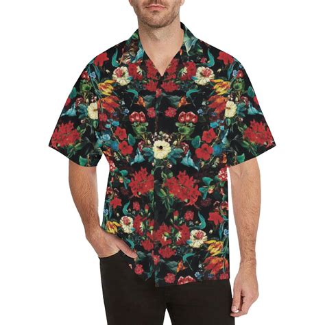 Hawaiian Shirt Inspired By Vintage Aloha Button Up Men Etsy