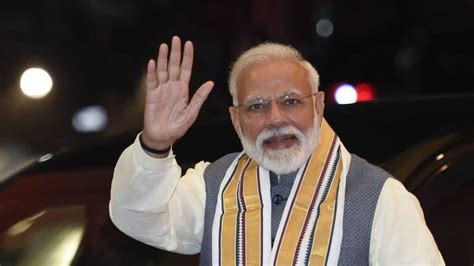 His coalition got more than 350 out of 542. PM Modi holds roadshow in Ranchi - Moneycontrol.com