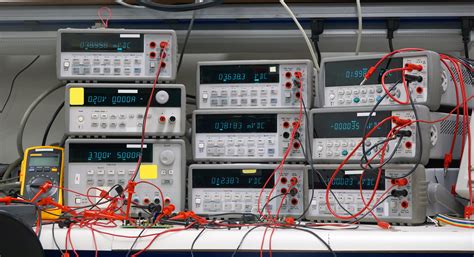 Electronics Test Bench Setup With Test Equipment Exotic Systems