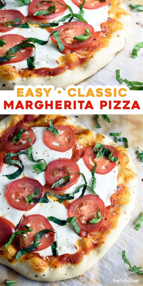 Classic Margherita Pizza Recipe Belly Full