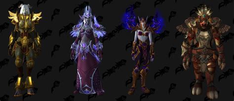 Allied Race Heritage Armor Requires Leveling To Level In Shadowlands