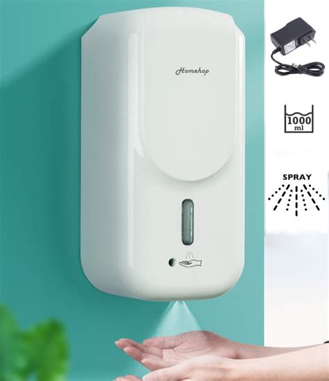 Automatic Wall Mounted Sensor Touchless Hand Sanitizer Spray Dispenser