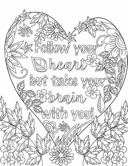 Coloring Pages Inspirational Adult Quotes Colouring Positive
