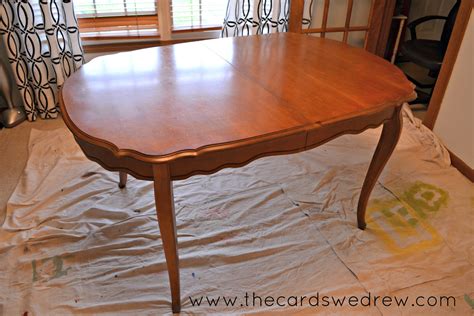 Painting a kitchen or dining table isn't much more difficult than painting any other piece of furniture, but if you don't know what you are doing, it can turn into a big mess. Chalk Paint Dining Room Table Upcycle Adventure - The ...