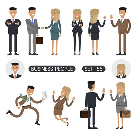 Business People Cartoons — Stock Vector © Jorgenmac 33136163