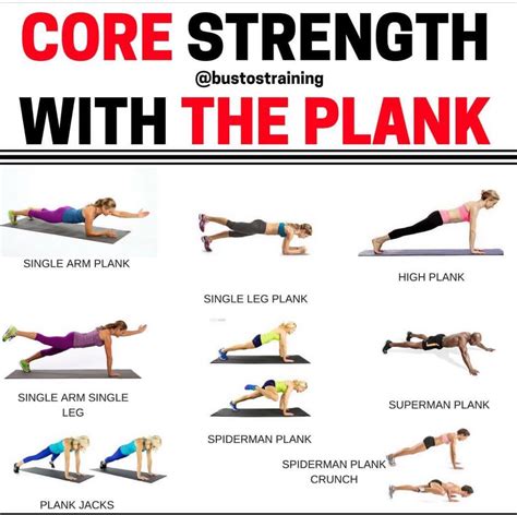 Plank Variations 15 Minute Workout Abs Workout Workout