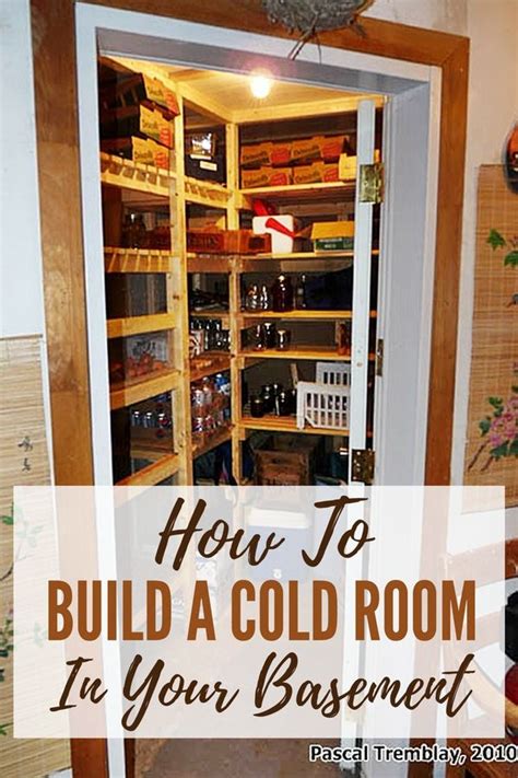 We did not find results for: How to Build a Cold Room in Your Home Basement ...