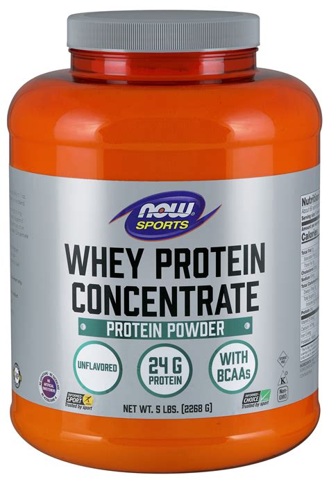 Now Sports Nutrition Whey Protein Concentrate 24 G With Bcaas