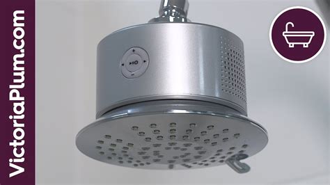 Shop recessed lighting and more at the home depot. Mode Bathrooms Bluetooth speaker shower - YouTube