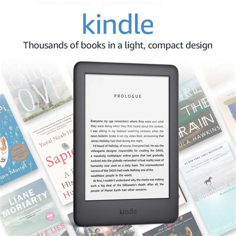 Amazon Kindle With A Built In Front Light Black