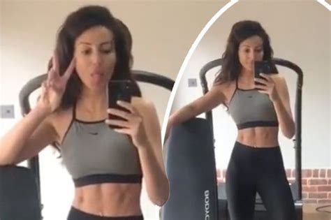 Michelle Keegan Flashes Impossibly Toned Abs In Revealing Exercise Gear