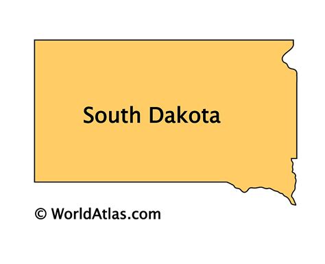 Mapas De Dakota Del Sur Atlas Del Mundo