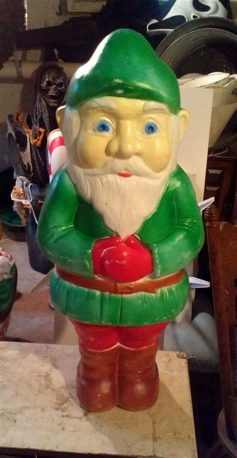 elf gnome blow mold vintage christmas don featherstone by 1428elm 45 00 christmas past