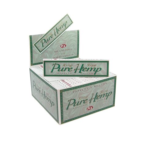 Pure Hemp Rolling Papers King Size Slim Cannabis Culture Headquarters