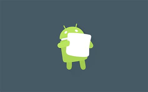 Hd Wallpaper Android Logo Android Marshmallow Android Operating