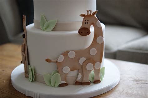 Baby Shower Animal Safari Cake Bakealous