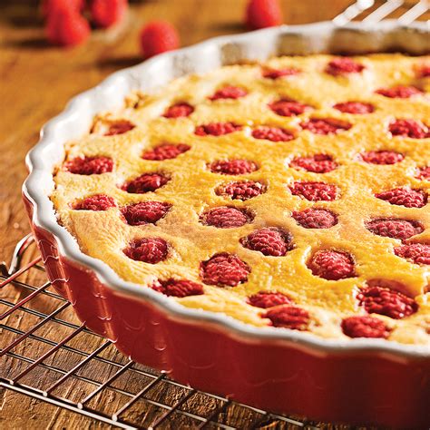 Recette De Clafoutis Aux Framboises