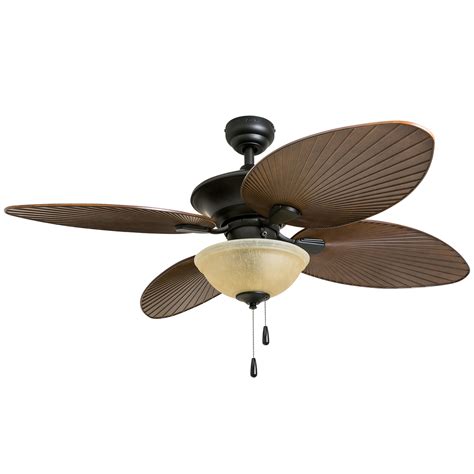 If you are looking for a ceiling fan with tropical styles, our pinterest board will give you everything you need. LED Light Tropical 52 inch Bronze Ceiling Fan Outdoor ...
