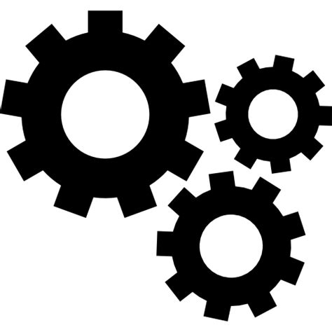 Creative Vector Gears Transparent Background Png Mart