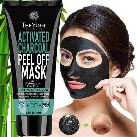 Buy The Yogi Activated Charcoal Face Peel Masks 110 Gm Online ₹240