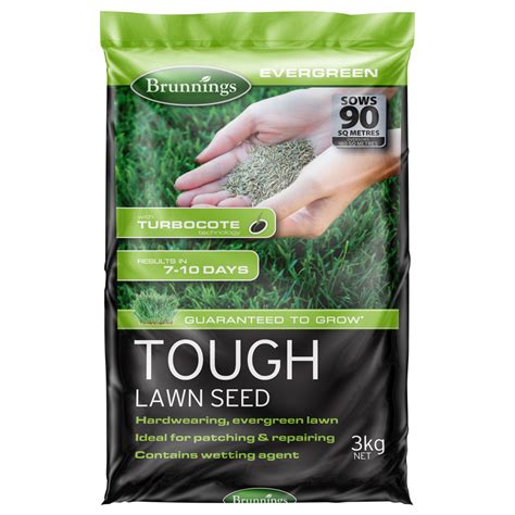 Tough Lawn Seed 3kg Brunnings