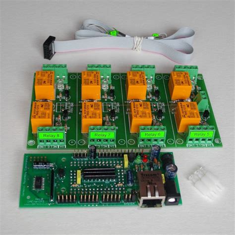 Ethernet relay for windows, mac, and linux. TCP/IP Relay Board 8 Channels - Web, Telnet, HTTP API, SMTP