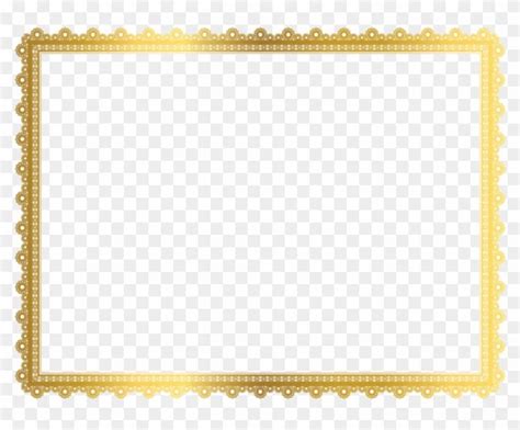 Certificate Border Gold Certificate Gold Border Clip Art Save
